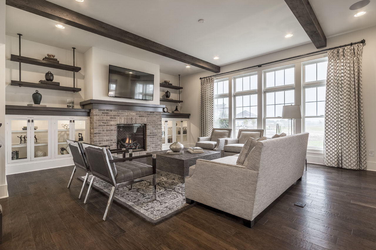 Living Spaces | Luxury Homes in the Dublin and Olentangy School District | Bob Webb Homes Columbus Ohio