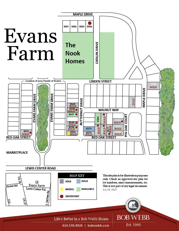 ZeroEntry Floorplans in Evans Farm Bob b Homes
