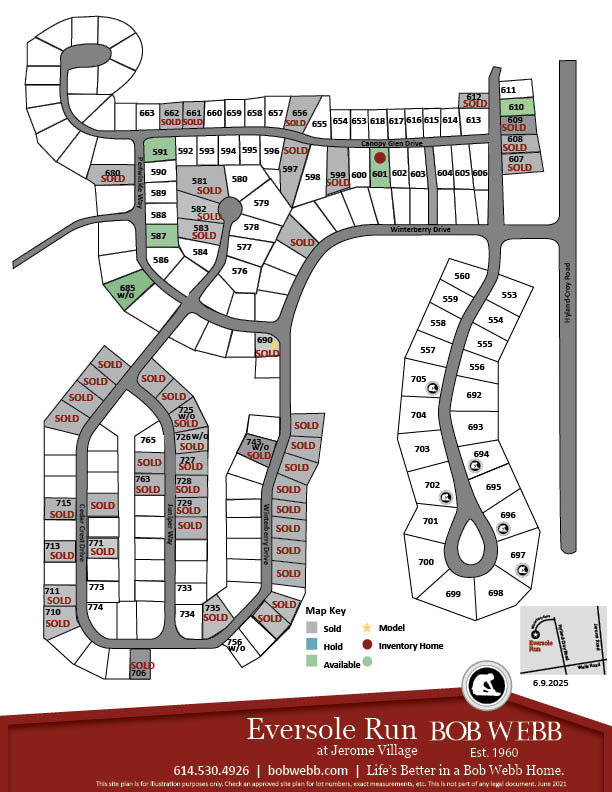 Eversole Run Phase 2 Community Map 6.9.2025