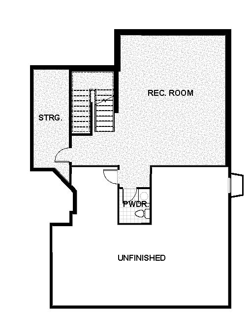 149 Chedworth Lower Level Floor Plan