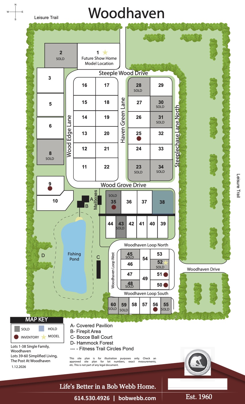 Woodhaven PWH Amenities And Holds Community Map_1.20.2026