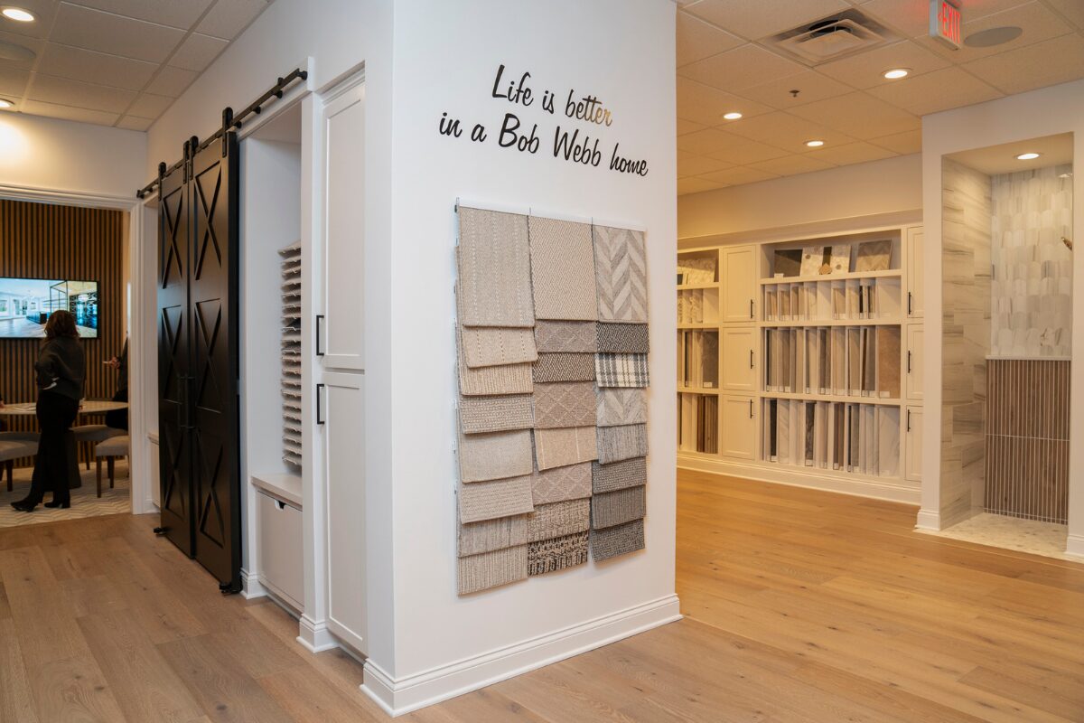 Bob Webb Homes Inspiration Studio